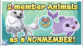 How to be 2 Member Animals as a Nonmember DOESNT WORK IN AJ CLASSIC [upl. by Aehcim]