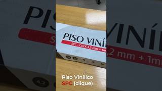 Review Piso Vinílico SPC clique 📦😻🚀 [upl. by Asilehs]