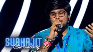 Subhajit Chakraborty  Indian idol Season 15  Theatre Round full video  No commentry [upl. by Mayce]