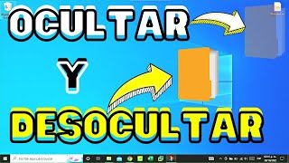 📁OCULTAR y DESOCULTAR CARPETAS en Windows 10 [upl. by Esmeralda]