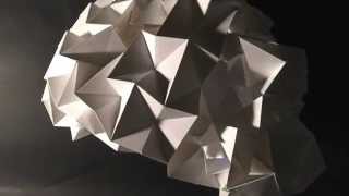 Geometric Paper Folding Tutorial [upl. by Kape608]