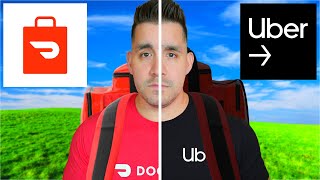 DoorDash vs Uber Eats 2024 [upl. by Jayne]