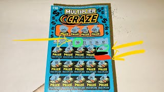 TRYING OUT BRAND NEW 10 MULTIPLIER CRAZE CALIFORNIA LOTTERY SCRATCHERS SCRATCH OFF [upl. by Saerdna622]