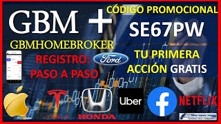 Como invertir en Gbmhomebroker 2023 Registro en GBM  TUTORIAL para comprar acciones en México [upl. by Dorena752]