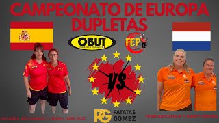 Campeonato de Europa 18 de FINAL Dupleta Femenina  Suiza 24 [upl. by Assilev313]