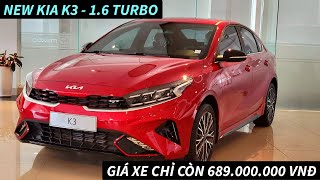 GIÁ XE KIA K3 MỚI NHẤT 2023 BẢN 16 TURBO  LĂN BÁNH TRẢ GÓP TIỀN MẶT KHUYẾN MÃI KHỦNG THÁNG 12 [upl. by Acquah]