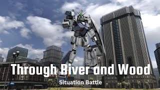 Alex gameplay in Situation Battle Through River and Wood  GUNDAM BATTLE OPERATION 2 [upl. by Nyliret]