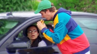 Eating Peoples Fast Food Prank [upl. by Ainit]