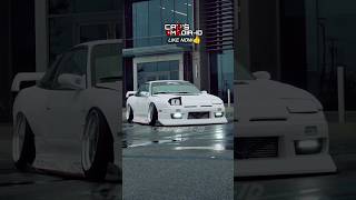 Nissan 180SX CAT EYE😼😎 180SX Stance😉😎 automobile edit nissan 180sx jdm cars [upl. by Geaghan]