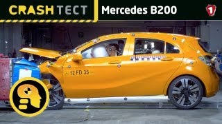 Mercedes B200 Краштест УКР [upl. by Annaor]