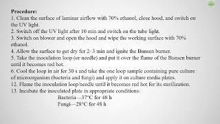 Exp To perform the sub culturing of bacteria and fungus [upl. by Yunfei884]