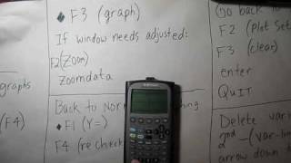 Plotting Points on a Calculator TI89 [upl. by Horsey]