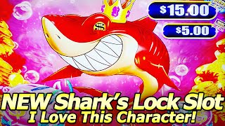 NEW Sharks Lock Slot  Love This Character Features ReSpin and Free Games at Yaamava Casino [upl. by Pump]