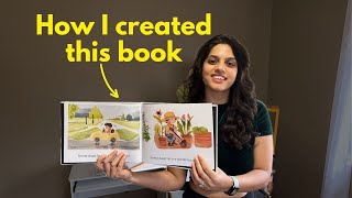 DIY book  tutorial  Idea to Book  Step by step  Children’s storybook  Unique gift idea [upl. by Eatnohs]