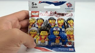 LEGO Minifigures Team GB Olympics pack opening [upl. by Rabaj]