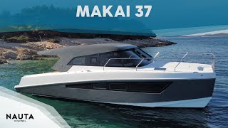 This catamaran will blow your mind Makai 37  yacht tour exterior and cabins [upl. by Ittocs]