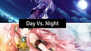 Daycore vs nightcore [upl. by Reggis]