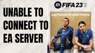 SOLVED quotUnable To Connect To EA Serverquot Error On FIFA 23 on Xbox Series XS [upl. by Hewie588]