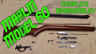 Marlin Model 60 complete disassembly and reassembly [upl. by Enitsirc]