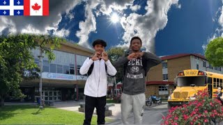 Venez découvrir Mon School Avk Moi‼️‼️🇨🇦🏫🔥vlog quebec [upl. by Nihcas648]