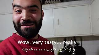 How to make FATTEH HUMMUS فتة الحمص  easy recipe  Levantine Arabic  traditional Middle East food [upl. by Fleisher]