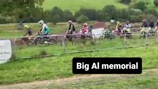 Bromyard motoparc 2021 with brewery MX Memorial ride for BIG AL A lap for big al RIP [upl. by Anerol242]