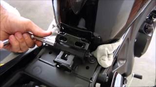 Tutorial  Trocando o tanque e bomba de combustível da FZ6N [upl. by Alinna]