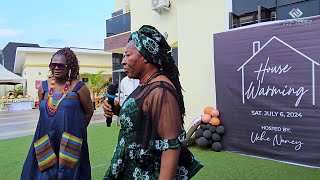 PART 2  WATCH FULL VIDEO OF UCHE NANCYS HOUSEWARMING [upl. by Rip]