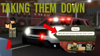 Taking Down the Top Gang in Vancouver ROBLOX [upl. by Alieka]