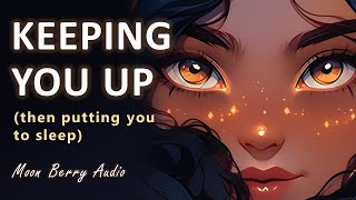 Girlfriend Keeps You Awake 💓 Playing With You Head Scratches Ear to Ear ASMR F4M Audio RP [upl. by Roumell845]