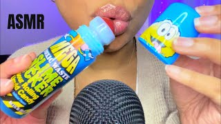 ASMR  Toxic Waste Slime Licker Candy Sour Candy 👅 [upl. by Elicec658]