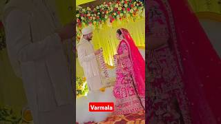 Varmala 🥰trending wedding varmalasong weddingvideo viralvideo youtubeshorts boolywoodsong [upl. by Kumagai973]