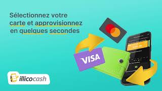 Approvisionner avec Visa et Mastercard sur illicocash [upl. by Monie436]