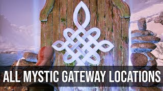 All Mystic Gateway Locations  God of War 2018 [upl. by Amairam544]