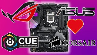 NEW 2020 Asus Motherboard  Try iCUE  Setup Official Corsair iCUE With Your ASUS Motherboard [upl. by Ellak431]