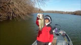 Bass Fishing Southeast Iowa [upl. by Elmer680]