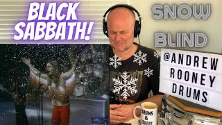 Drum Teacher Reacts SNOWBLIND Black Sabbath LIVE 1975 BILL WARD ON FIRE [upl. by Chiaki]