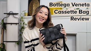 BOTTEGA CASSETTE BAG REVIEW [upl. by Rolf]