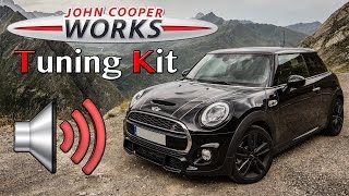 JCW Tuning Kit  Exhaust Sound III  Special DSC Off Mode  Mini Cooper S F56 [upl. by Sadella]