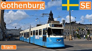 GOTHENBURG TRAMS  Göteborg spårväg 2024 4K [upl. by Airrat]