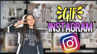 COMO ADICIONAR GIF NO INSTAGRAM [upl. by Lauryn860]