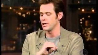 JIM CARREY INTERVIEW ON DAVID LETTERMAN [upl. by Harman]