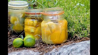 Comment faire des citrons confits [upl. by Asp]