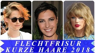 Aktuelle festliche frisuren kurze haare 2018 für damen [upl. by Edgard]