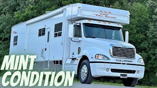 LOOKS BRAND NEW 2006 Haulmark Super C Motorhome on a Freightliner Chassis [upl. by Pardew443]