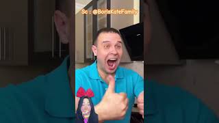 ADA PESULAP DI KELUARGA yaitu SI PAPA ⁉️🤩 BorisKateFamily shorts funny dubbing [upl. by Yortal]