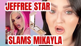 JEFFREE STAR SLAMS MIKAYLA NOUGUREA MAKEUP REVIEW PATRICK TA VS ELF COSMETICS [upl. by Tlevesoor751]