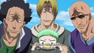 Beelzebub《 べるぜバブ 》 Funny Moments 1  ✎Oga found Baby Beel [upl. by Ilam64]