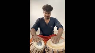 Dhwani Tharanga Tharalam  Tabla Live Cover [upl. by Llertnov]