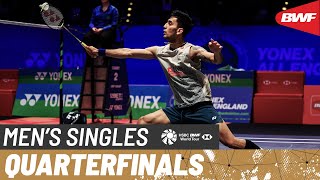 YONEX All England Open 2024  Lee Zii Jia MAS vs Lakshya Sen IND  QF [upl. by Valenta673]